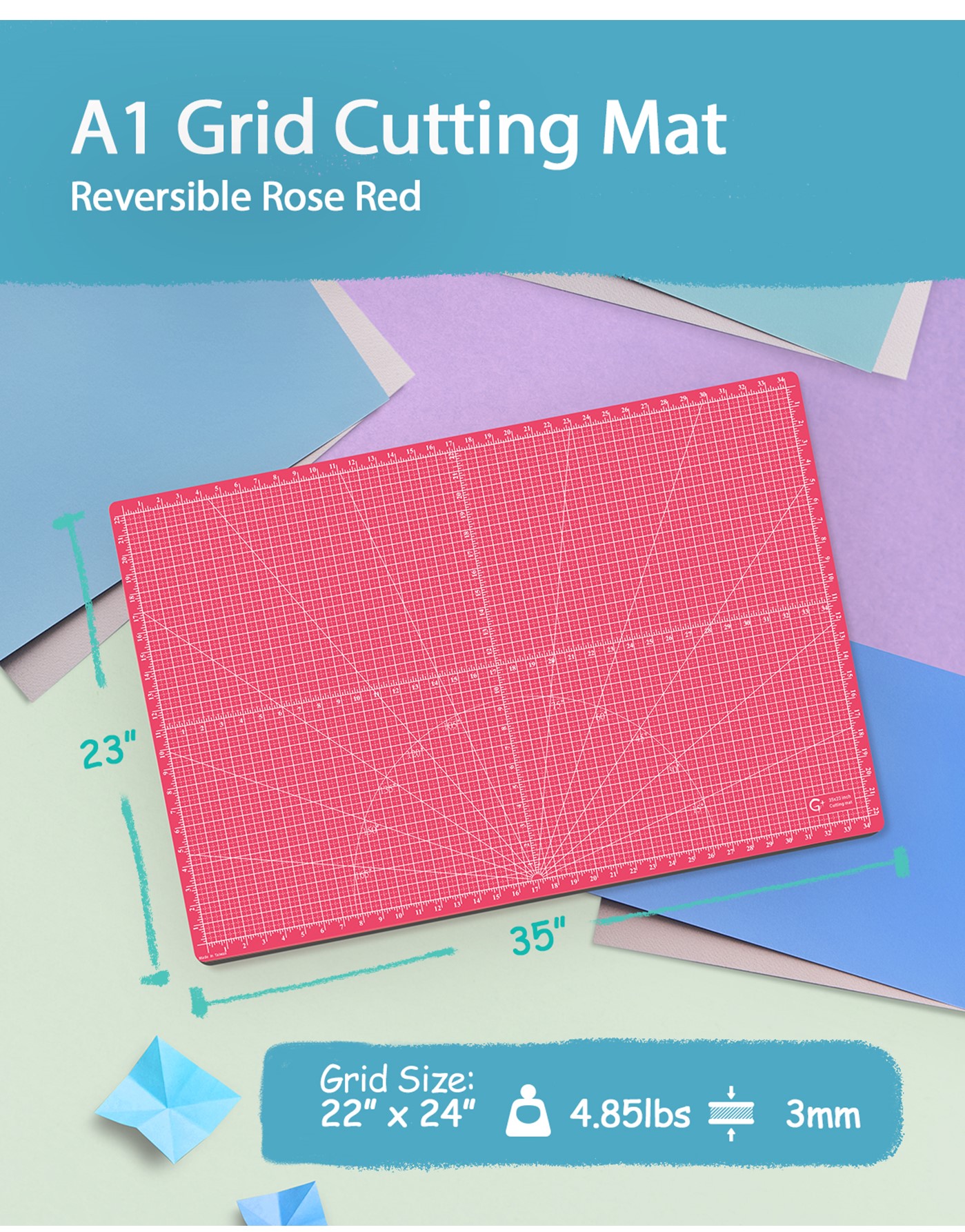 g+ craft cutting mat a1